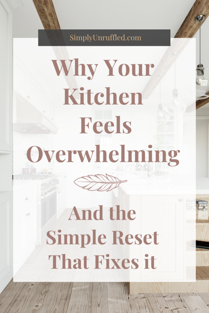 The Unruffled Kitchen Reset: A Simple Kitchen Reset That Actually Makes Life Easier 5 4 The Unruffled Kitchen Reset: A Simple Kitchen Reset That Actually Makes Life Easier