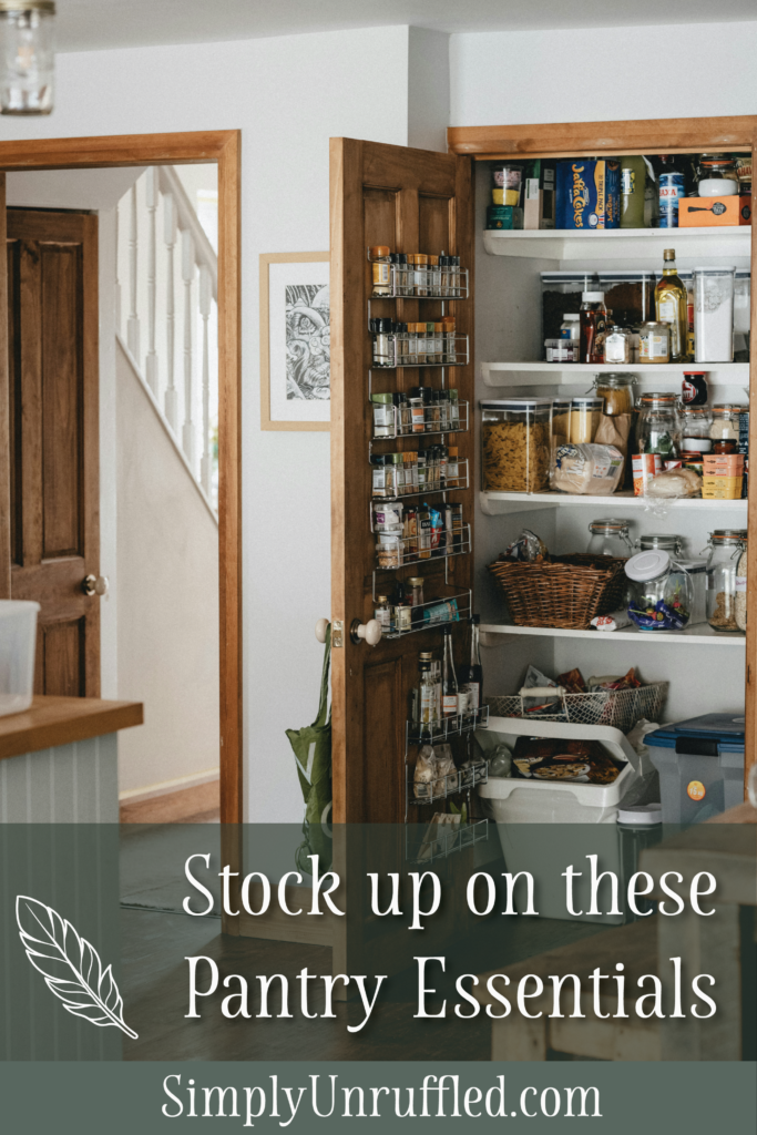 Pantry Staples 05 Pantry Staples for a Calm Kitchen