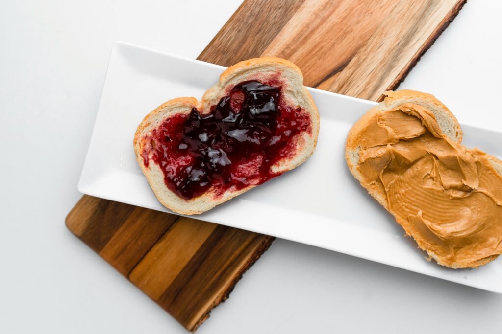 peanut butter and jelly Pantry Staples for a Calm Kitchen
